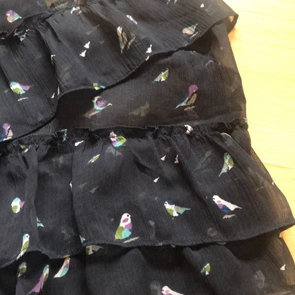 SO Sheer Ruffle Racerback Tank - Picture 2 of 2